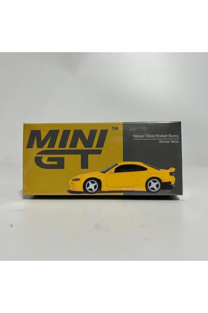 mini gt 643-Nissan Silvia (S15) Rocket Bunny Bronze Yellow