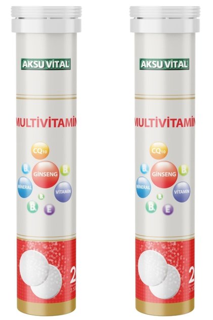 Multivitamin 3500mg 20 Effervescent Tablets X 2 Pieces