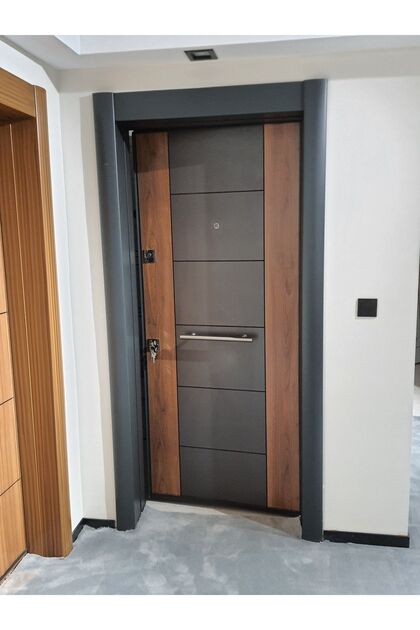 Çelik Kapı Modelleri Tırnaklı Daire Kapıları Sağ Açılım