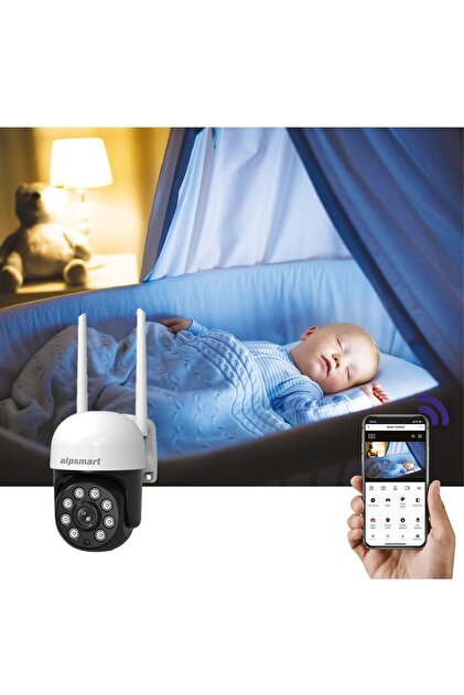 ALPSMART AS-690 Wifi Dış Ortam 360 Derece 2 MP IP Kamera - Fiyatı