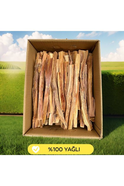 Çam Çırası Doğal Yağlı 10 Kg Soba Şömine Mangal Barbekü Hızlı Tutuşturucu