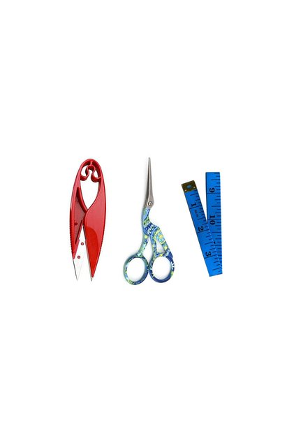 Sewing, Embroidery, Engagement, Wedding, Ribbon Scissors 3-Piece Set