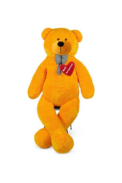 Princess Bear Dev Büyük Peluş Ayıcık 170 CM Seni Seviyorum Kalpli