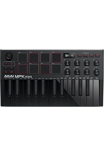 AKAI Profesyonel Mpk Mini Mk3, 8 Arkadan Aydınlatmalı Davul Pedli
