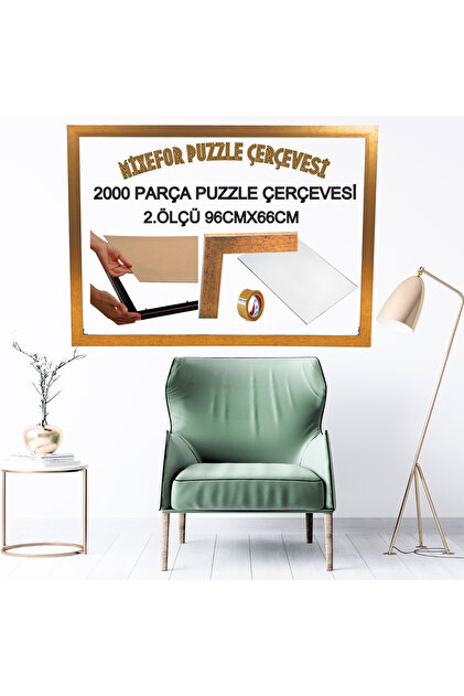 mixefor 1500 Parça Puzzle Çerçevesi Ölçü 85cm x 60cm - Fiyatı