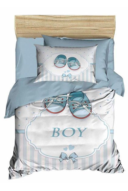 Digital Printed 3D Baby Duvet Cover Set Water Green