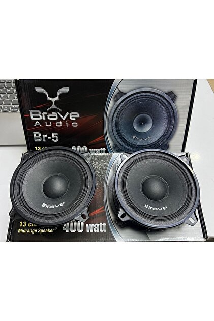 REISS AUDIO Brava Audıo 13 Cm Profesyonel Midrange 400wat Iki Adet