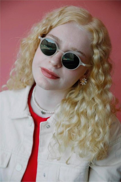 Almira - Green Transparente Sunglasses