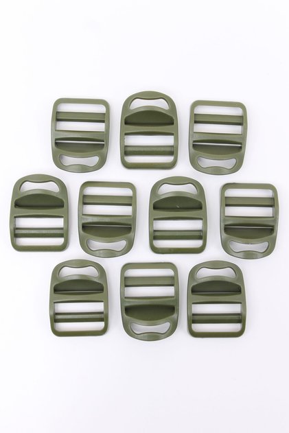 2.5cm Plastic Hump Adjustment Buckle Imported