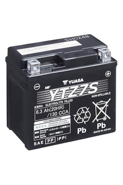 Yuasa Honda Pcx 125 / 150 Yuasa Ytz7s 12v/6ah Akü - Fiyatı, Yorumları