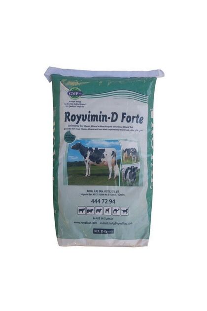 Ilaç Royvimin D Forte 25 kg Torba Mayalı Ve Biotinli Yem Katkılar