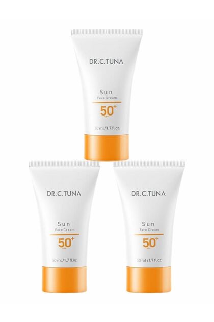 Dr. C. Tuna Sun Series 3-Piece Face Cream Set - 50 ml