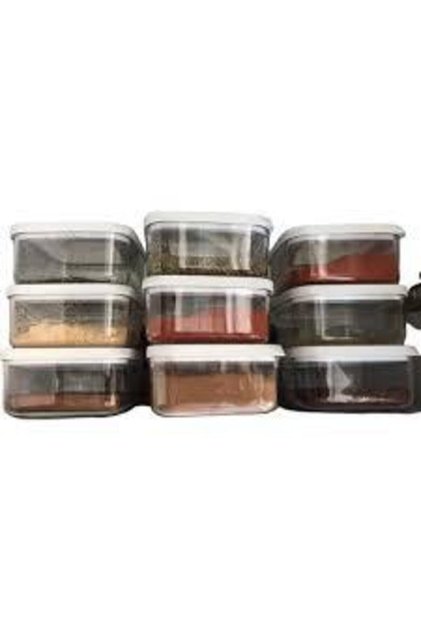 Erzak Jars Spice Bowl 250 ml X 9