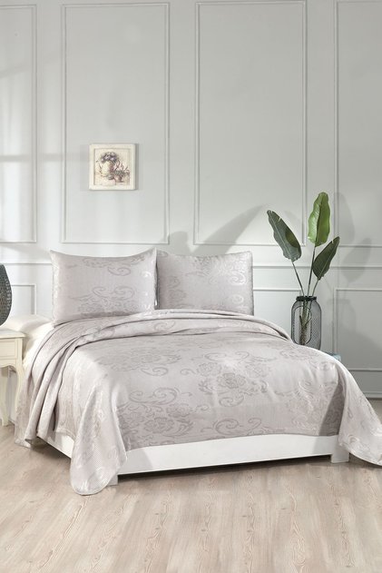 Lale Double Bedspread Gray