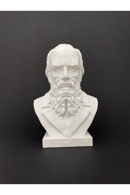 Dostoyevski Büst 15 cm Rus Roman Yazarı Fyodor Dostoyevski Heykeli