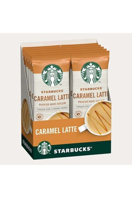 Caramel Latte 10 Pieces 10x21,5 gr 215 gr
