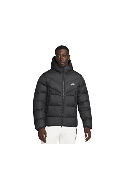 nike black casual jacket