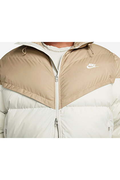 nike cream coat