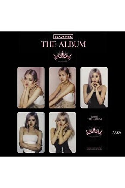 Kpop Dünyasi Blackpınk Jisoo '' The Album '' Albüm Kart Seti