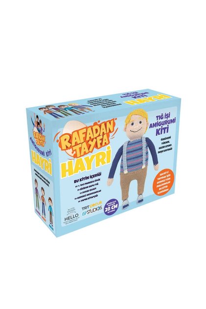 Amigurumi Seti, Rafadan Tayfa Hayri, Amigurumi Oyuncak Lak01