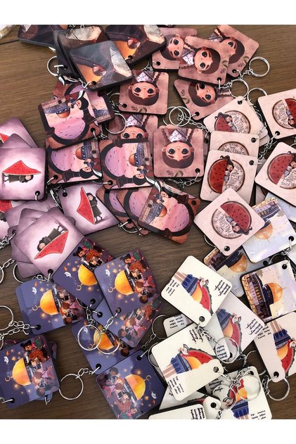 Palestine Jerusalem Keychain (10 pcs)