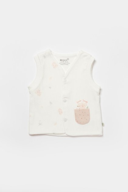 Koala Jungle Combed Cotton Double Layer Baby Vest