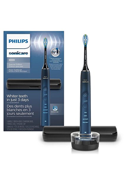 Philips Sonicare Expert (HX9001) 本体 Philips Sonicare 9000 Özel Sürüm Şarj Edilebilir Diş Fırçası Mavi