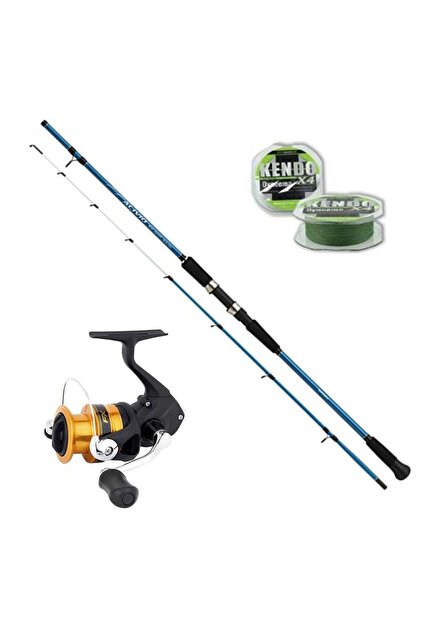 shimano Alivio Boat 150cm - Shimano Fx 4000 Tekne Olta Seti