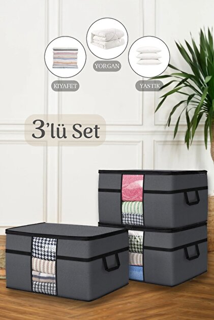 HRフォーウーマン　3箱 Helen's Home 3 Adet Mega Boy Yorgan Yastık Hurcu Büyük Çeyizlik