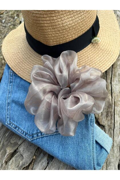 1. Quality Mink Organized Large Size Scrunchie Fabric Bagel Buckle (1 Piece)