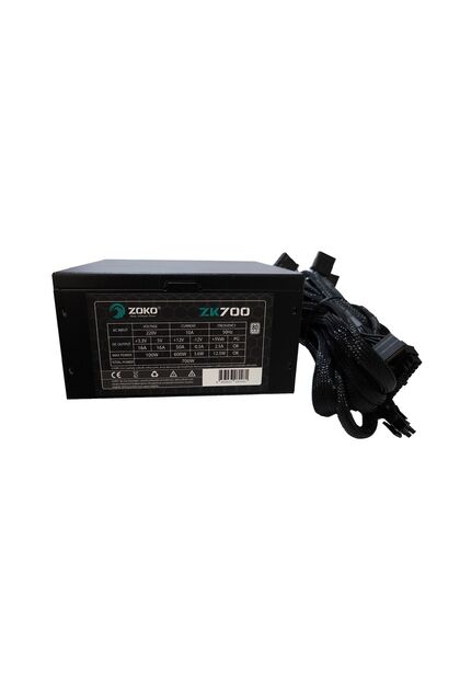 zoko ZK700 Extreme 700w 80p 14cm Fanlı Güç Kaynağı - Fiyatı, Yorumları