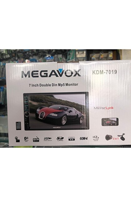 Megavox Kdm-7019 Dabıl Typ 7inç Ekran Miror Link Usb Sd Karat Ax