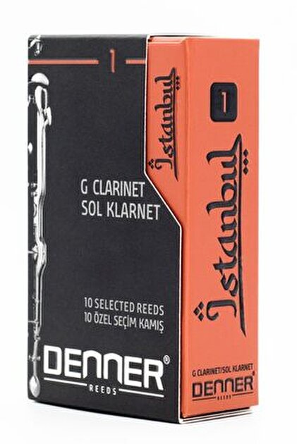Denner Sol Klarnet Kamışı 1.25 Numara Istanbul Serisi. Sol Klarnet