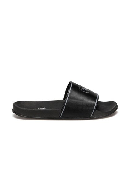 Dream Men's Black Slippers