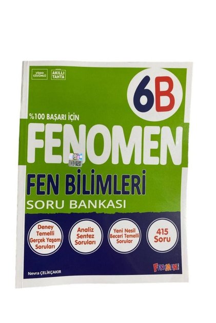 Fenomen 6. Sınıf Fen Bilimleri (B) Soru Bankası