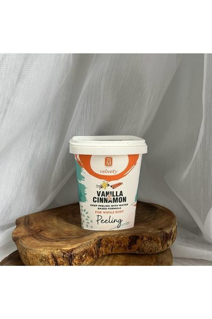 Yeni Tarihli Velvety Vanilya Tarçınlı Ve Yağ Bazlı Vücut Peelingi 400 ml