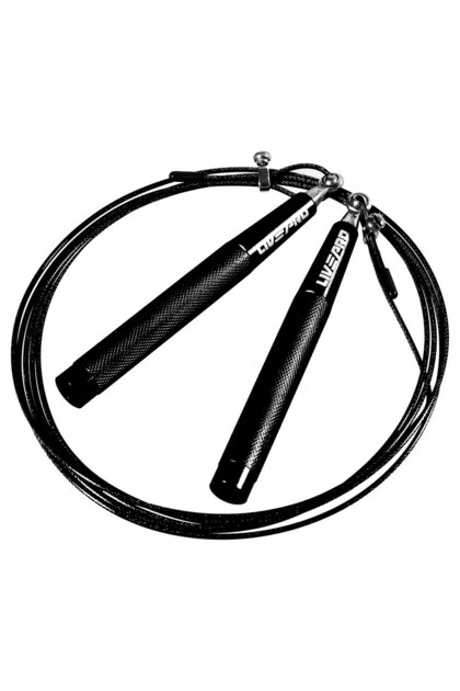 Lp8283h Speed Rope Ağırlıklı Atlama Ipi Siyah
