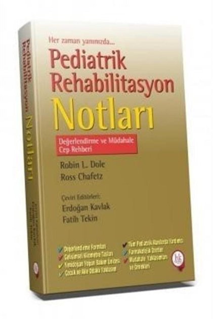 Pediatrik Rehabilitasyon Notları Değerlendirme Müdehale Cep Rehberi