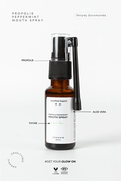 VERSEW Organik Propolis Flavonoid Nane Ağız Spreyi 20 ml - Fiyatı