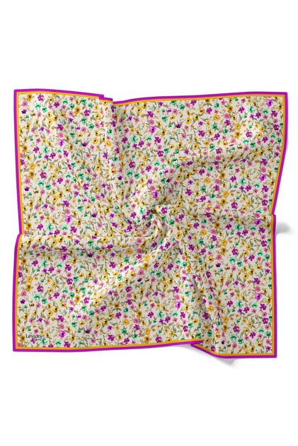 Cotton Crispy Floral Pattern Sport Scarf