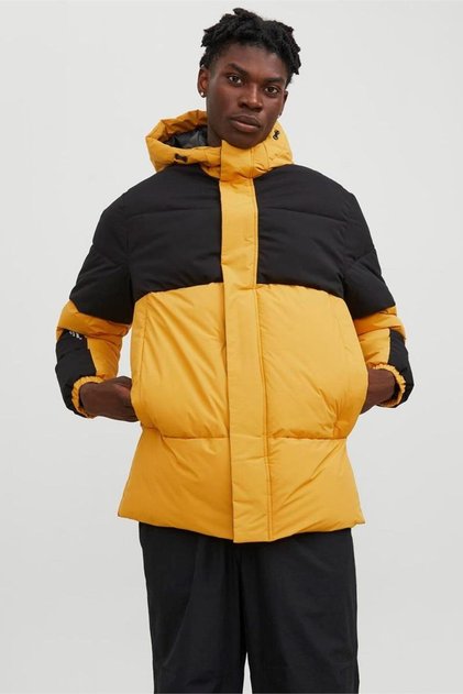 JACK&JONES 12235870 SABIT KAPISONLU UZUN KABAN MONT