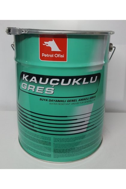 Kauçuklu Gres 14 Kg - Yeşil Gres
