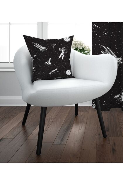 Space Space Astronaut Boy's Room Single Wing Background Curtain
