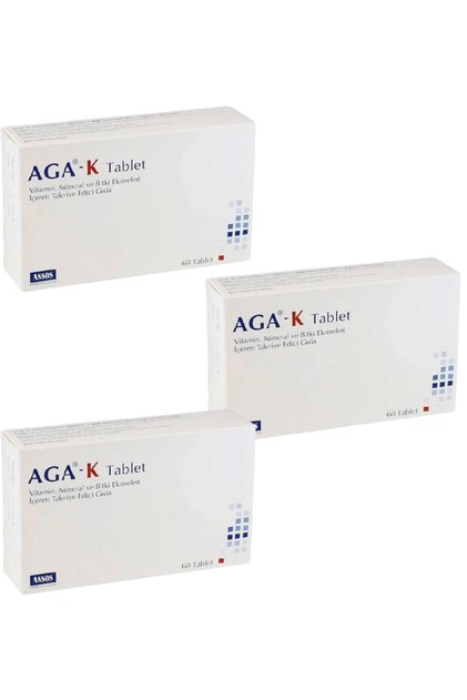 Aga K 60 Tablets x3