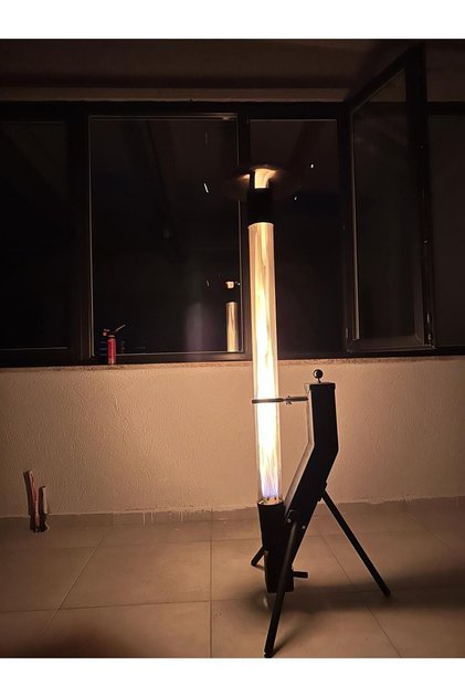 FÜZE MODEL PELET SOBASI CAMLI ŞÖMİNE