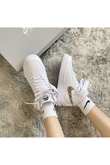 Nike Air Force 1 07 Mid Classic Velcro Kadın Spor Ayakkabı DD9625