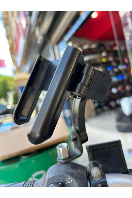 S_AYN☆ IXANN Motosiklet Telefon Tutucu Ayna Bağlantılı Yandan Klıpsli