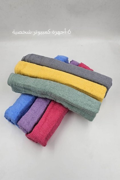 6-Piece 42*80 Quality 100% COTTON COLORED HAND FACE TOWEL