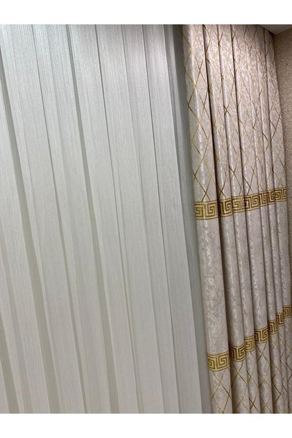 White Diamond Silver Glitter Tulle Curtain 1/3 Tight Pleat