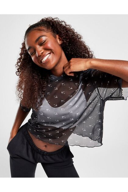 nike mesh t shirt women's